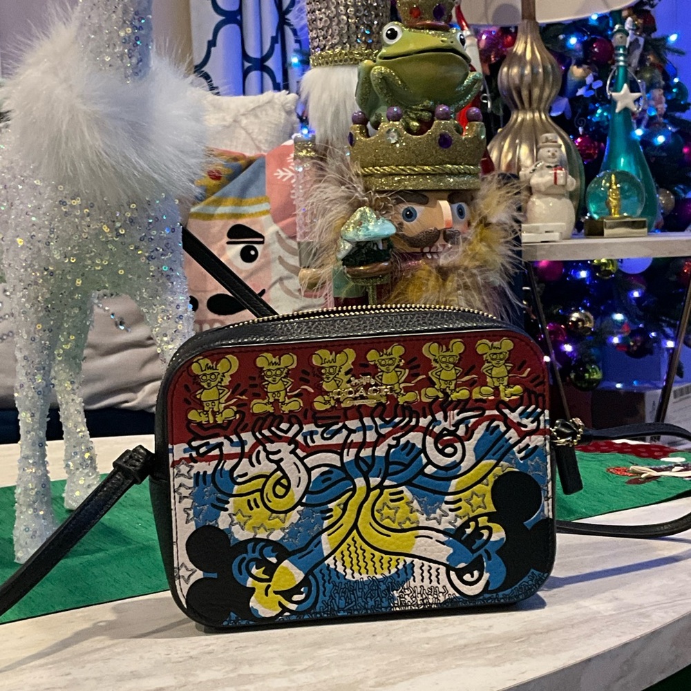 Coach Multicolor Artistic Crossbody Bag